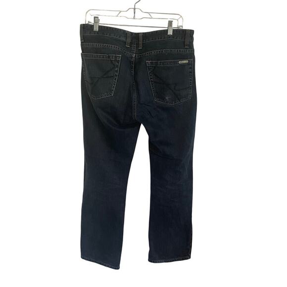 Kenneth Cole Dark Wash Straight Leg Men's Jeans Dark Denim Size 32x30 - Picture 5 of 7